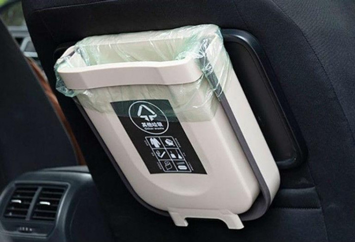 Сміттєвий контейнер Wet Garbage Container / Flexible Bin (складаний, на двері). ZT-366 Колір білий