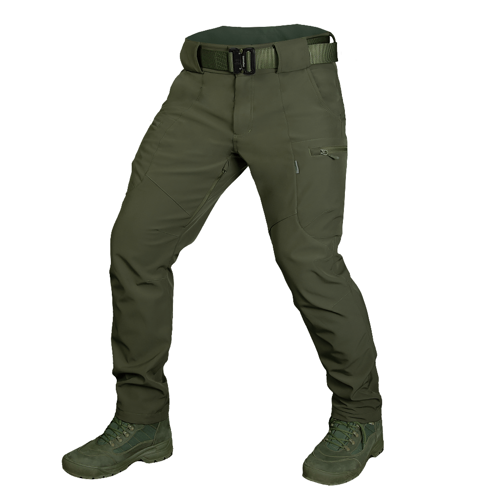 Штани тактичні SoftShell Stalker Vent Олива, фото 1