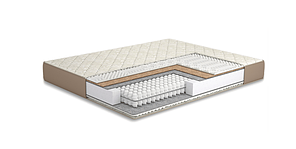 Ортопедичний матрац Айріш кокос з незалежними пружинами Зима/Літо від Матролюкс