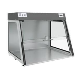 УФ-Бокс для ПЦР / ПЛР робіт (700 мм, Скляні стінки). Прозора стерильна камера настільна БМУФ-01.071