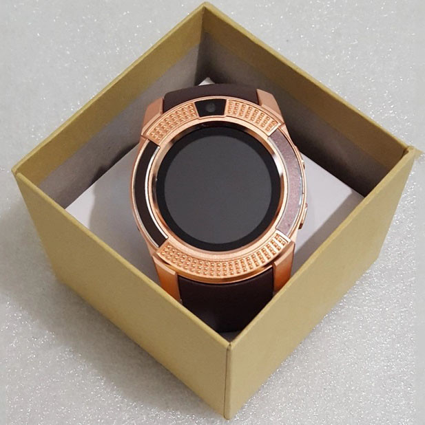 Розумні смарт-годинник Smart Watch V8. KM-303 Колір: коричневый, фото 1