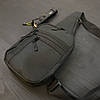 Набір 2 у 1! Якісна тактична сумка з кобурою + професійний ліхтар KW-950 POLICE BL-X71-P50, фото 4
