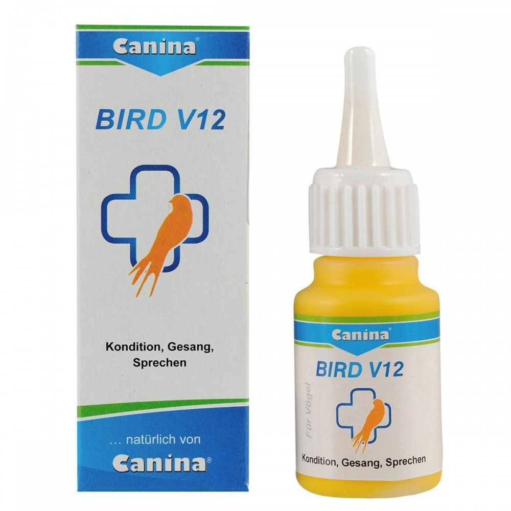 Витамины Canina BIRD V12 для птиц, 25 мл - фото 1 - id-p1745974775