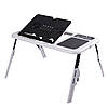 Багатозадачний стіл-підставка для ноутбука та планшета LD-09 E-Table, Розсувна підставка для ноутбука UT-22, фото 8