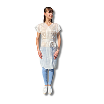 Халат одноразовий кімоно з поясом, фото 5