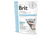 Сухой корм Brit GF VetDiet Cat Obesity для кошек, при лишнем весе и ожирении, 400 г (138304)
