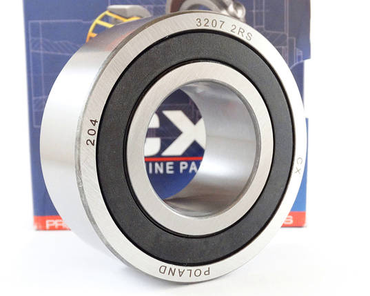 3207 2RS підшипник CX Польща, кульковий дворядний закритий, фото 1