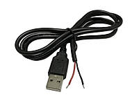 Кабель USB 2.0 - 1м ( 95см) черный