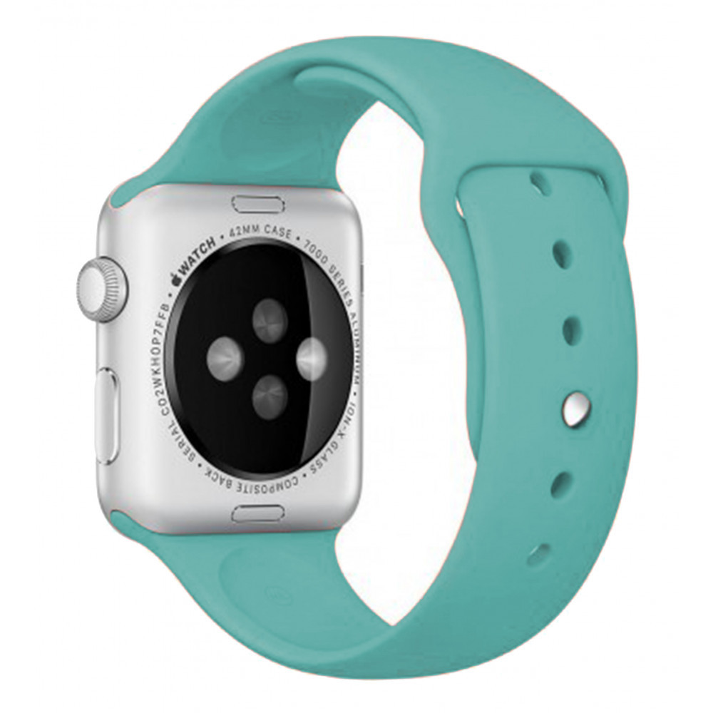 Ремінець Sport Band Apple Watch 38 mm 40 mm 41 mm — Turquoise (44), фото 1
