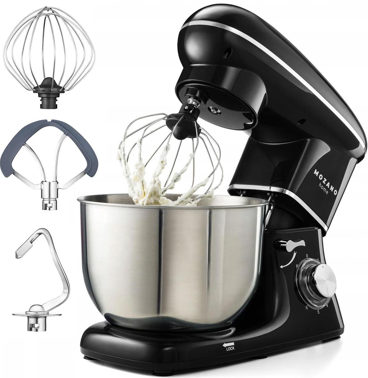 Планетарний міксер, тістоміс Mozano Kitchen Machine 2300 W Black