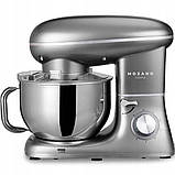 Планетарний міксер, тістоміс Mozano Kitchen Machine 2300 Вт 6,2 л Silver, фото 3