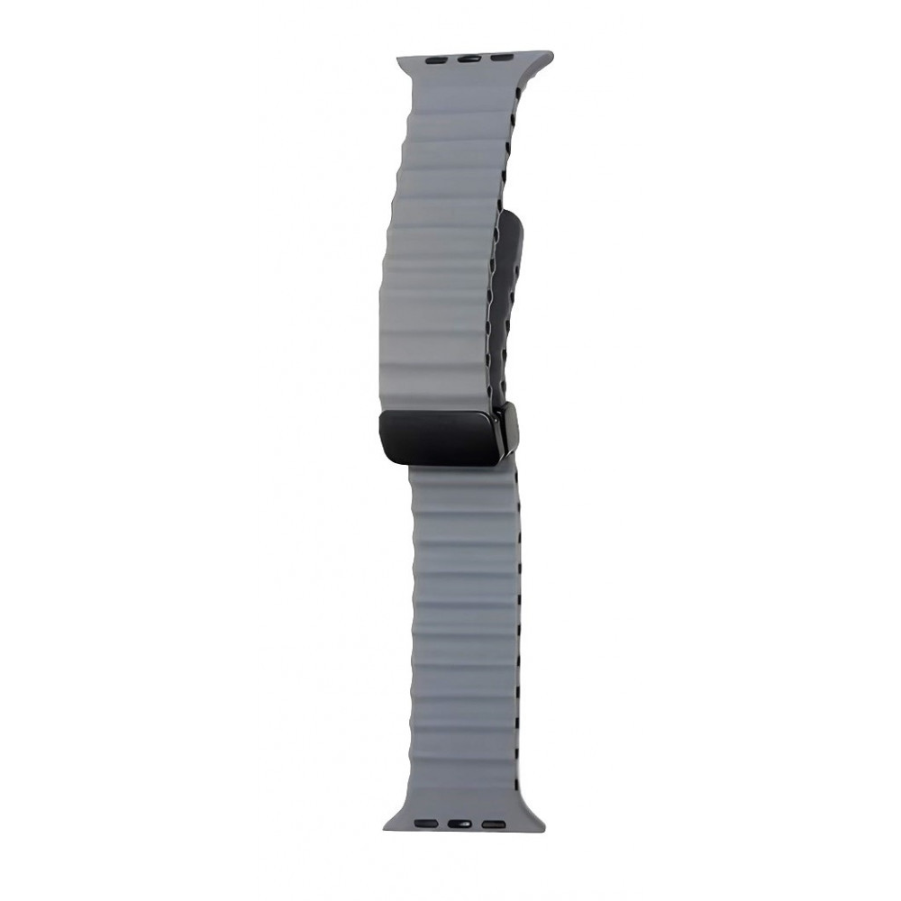 Ремінець Magic Lock Ocean Design  Apple Watch 42 mm 44 mm 45 mm 49 mm — Gray