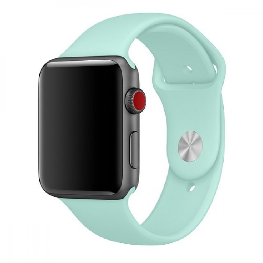 Ремінець Sport Band Apple Watch 42 mm 44 mm 45 mm 49 mm — Marina Green (17)