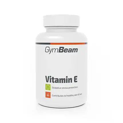 Вітамін Е GymBeam Vitamin E 180 мг 60 капс., фото 1