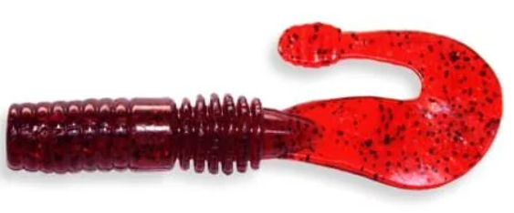 Їстівна силіконова приманка Crazy Fish Powertail 2.8" 4-70-11-3 смажена риба, фото 1