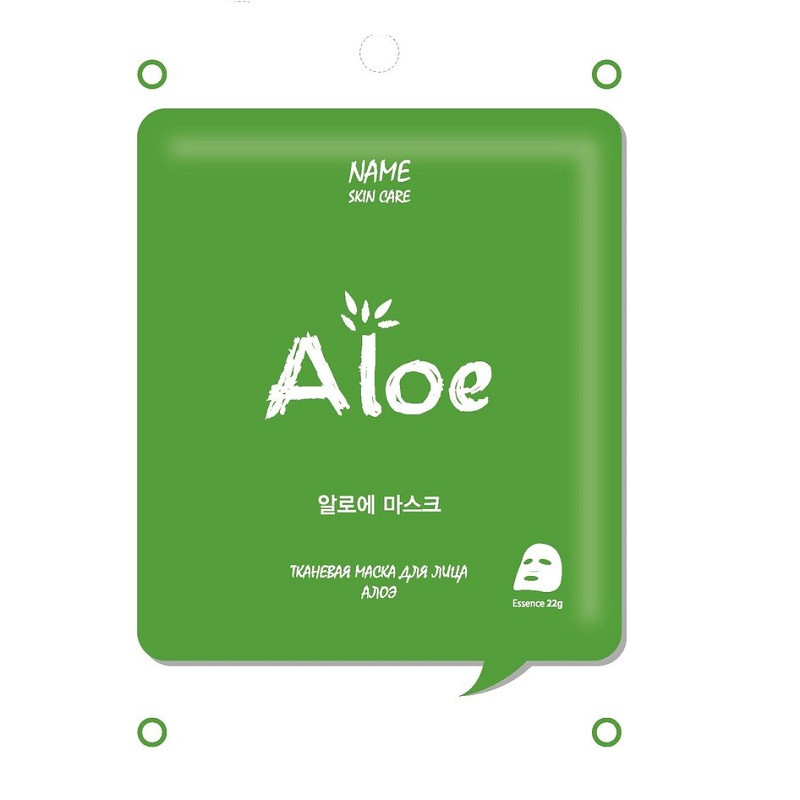 Тканинна маска з алое MJ Care Aloe Mask 22 мл