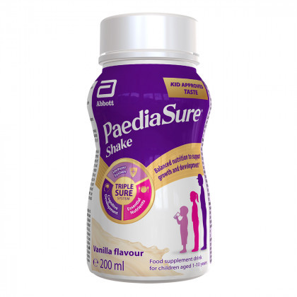 Повноцінне харчування PaediaSure Shake зі смаком ванілі (200 мл)