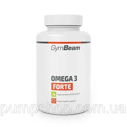 Омега-3 GymBeam Omega-3 Forte 90 капс., фото 2