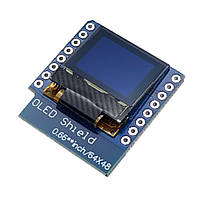 WeMos D1 mini Модуль екрана OLED 0.66