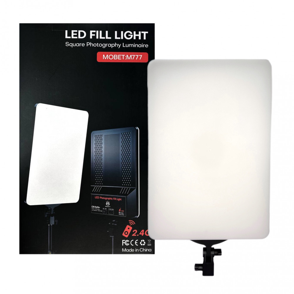 Лампа видеосвет LED | M777 | 28x40 cm | 160 Lights | 3000K-6500K | Fill Light, фото 1