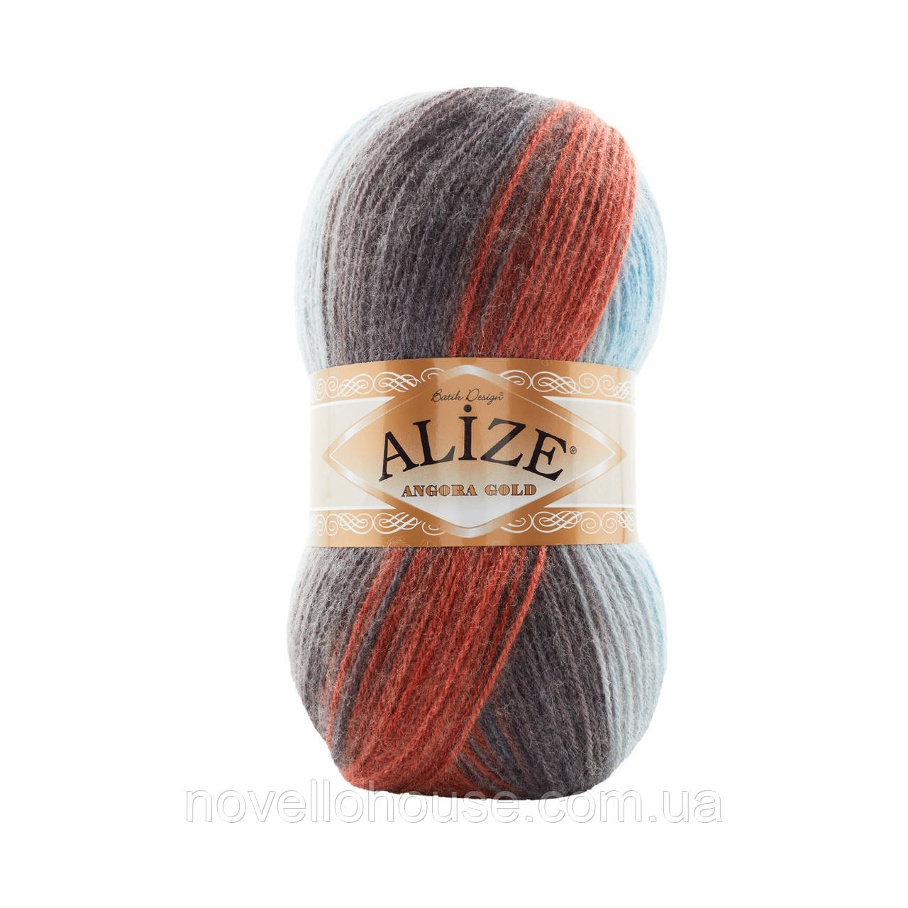 Alize ANGORA GOLD BATIK (Ангора Голд Батік) № 7922 (Вовняна пряжа ангора, нитки для в'язання)