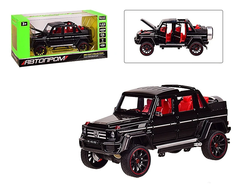 Машина металева 2 кольори відчиняються двері світло звук АВТОПРОМ 7579, фото 1