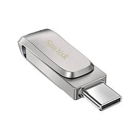 Накопитель SANDISK ULTRA 64GB DUAL DRIVE LUXE USB Type-C (SDDDC4-064G-G46)