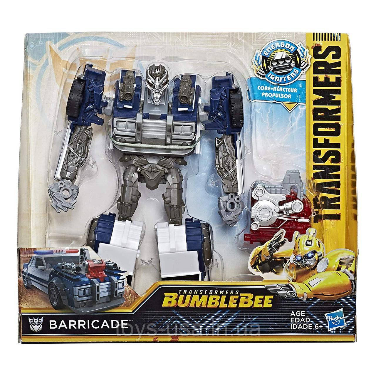 Робот-трансформер Hasbro Баррікейд, Нітро Запалювання, 19 см - Barricade, Igniters Nitro Series