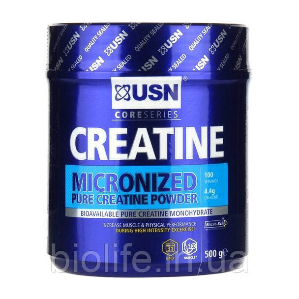 Micronized Creatine Monohydrate (500 g, unflavored)