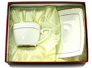 Набір 2-х предметний чайний (чашка квадр. 240 мл з блюдцем) S507009-AGIFT ТМKO (код 1199357)