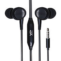 Навушники з мікрофоном 3.5mm —  Veron VH04 — Black
