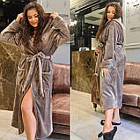 Жіночий домашній одяг, Халат Тедді новинка 2023, фото 3