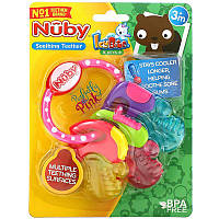 Гелевий прорізувач для зубів ключики Nuby Ice Gel Teether Keys. Оригінал