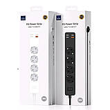 Фільтр живлення 3U 4P 1C 13A 1,6m WiWU U02UK3MW PD20W UK Plug — White, фото 3