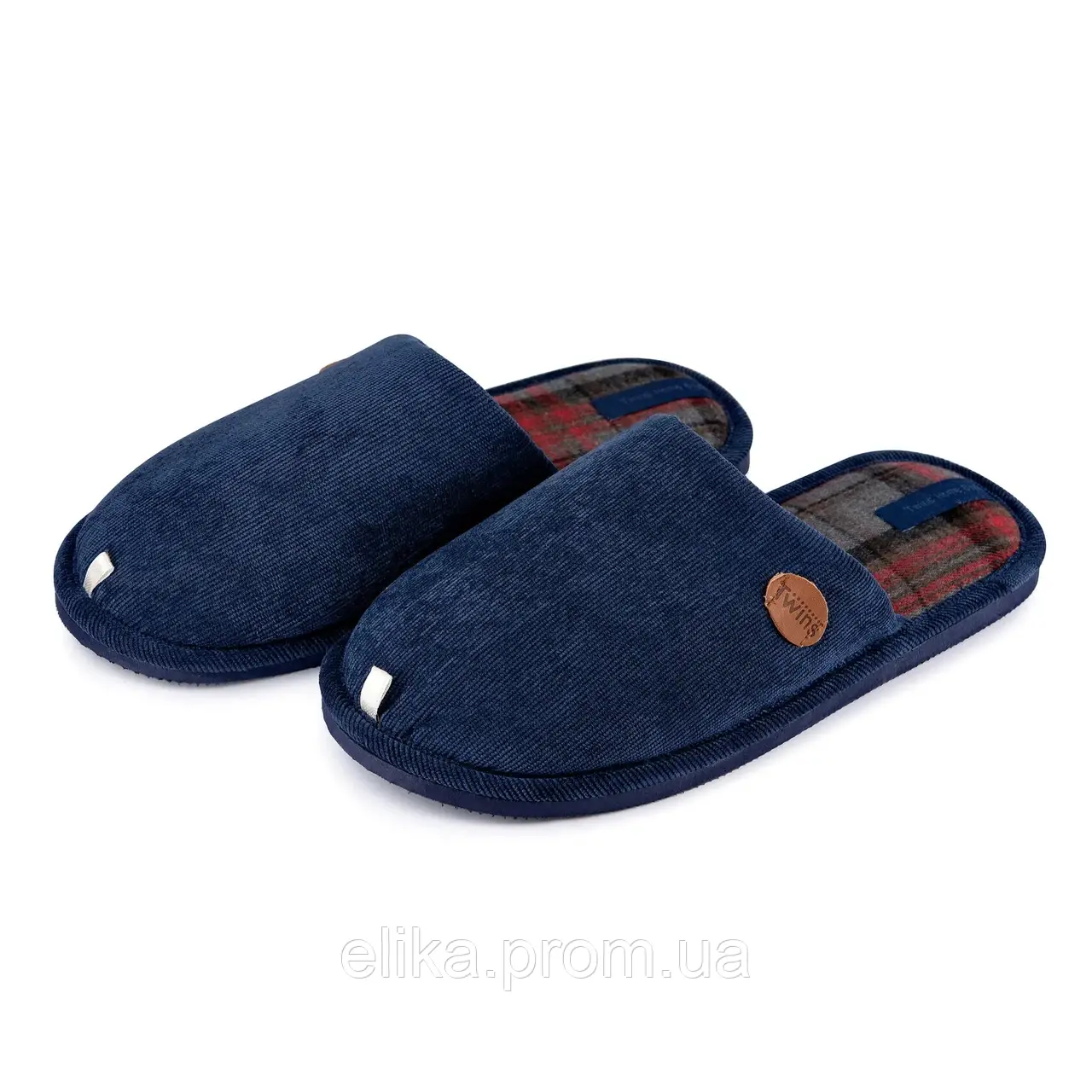 Тапочки домашние мужские вельвет Домашние тапки Комнатные тапочки ...