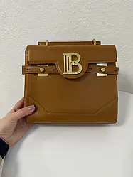 Жіноча сумка Бальман коричнева Balmain Brown