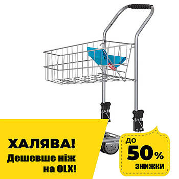 Дитячий візок для супермаркету Carrello Trolley 9328B BLUE Синій Акція до 23.03