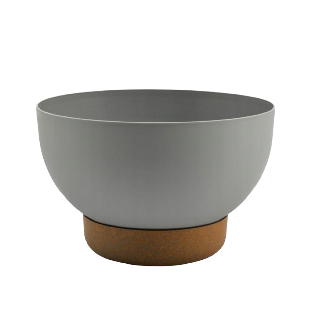 Горщик з підставкою Еко SATINA 30 см платина, фото 1