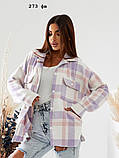 Жіноча сорочка в клітку 273 фв, фото 2
