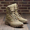 Чоловічі тактичні берці демісезонні койот, військові черевики бежеві весна осінь, розмір 36-48, фото 6