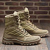 Чоловічі тактичні берці демісезонні койот, військові черевики бежеві весна осінь, розмір 36-48, фото 4