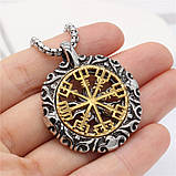 Кулон оберіг Вікінгів з ланцюжком, фото 4