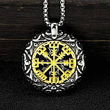 Кулон оберіг Вікінгів з ланцюжком, фото 2
