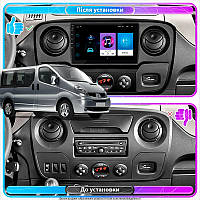 Lb Штатная магнитола в машину для Renault Master III 2010-2019 экран 10" 1/16Gb Wi-Fi GPS Base