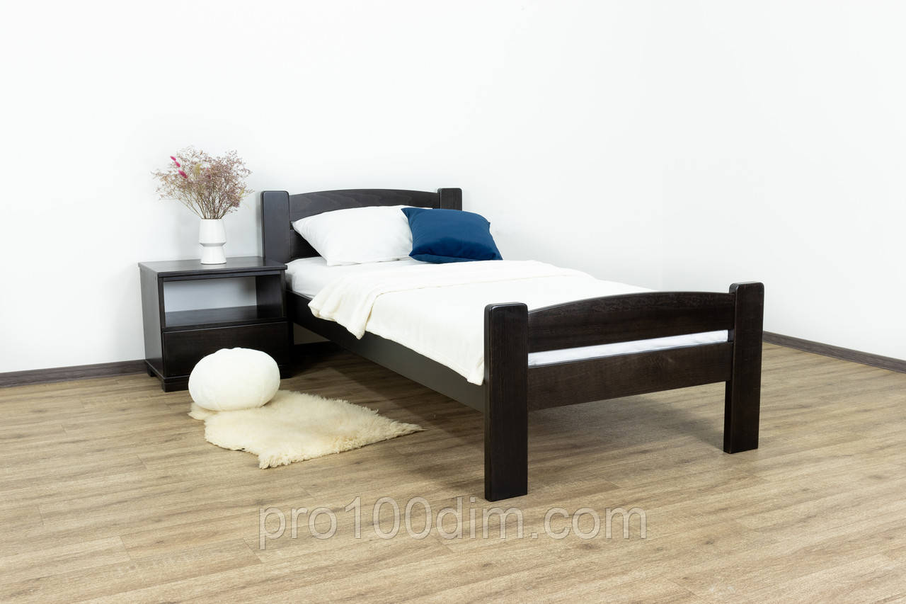 Ліжко односпальне дерев'яне Каспер