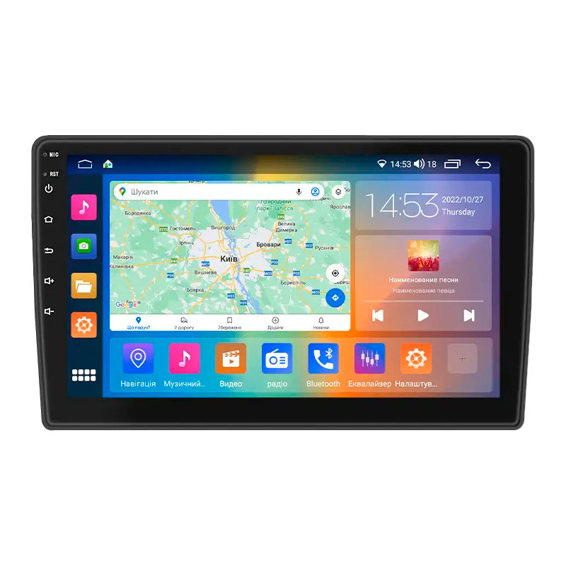 Штатна магнітола Lesko для Dodge Durango II 2003-2006 екран 10" 4/64 Gb CarPlay 4G Wi-Fi GPS Prime 8 шт., фото 1