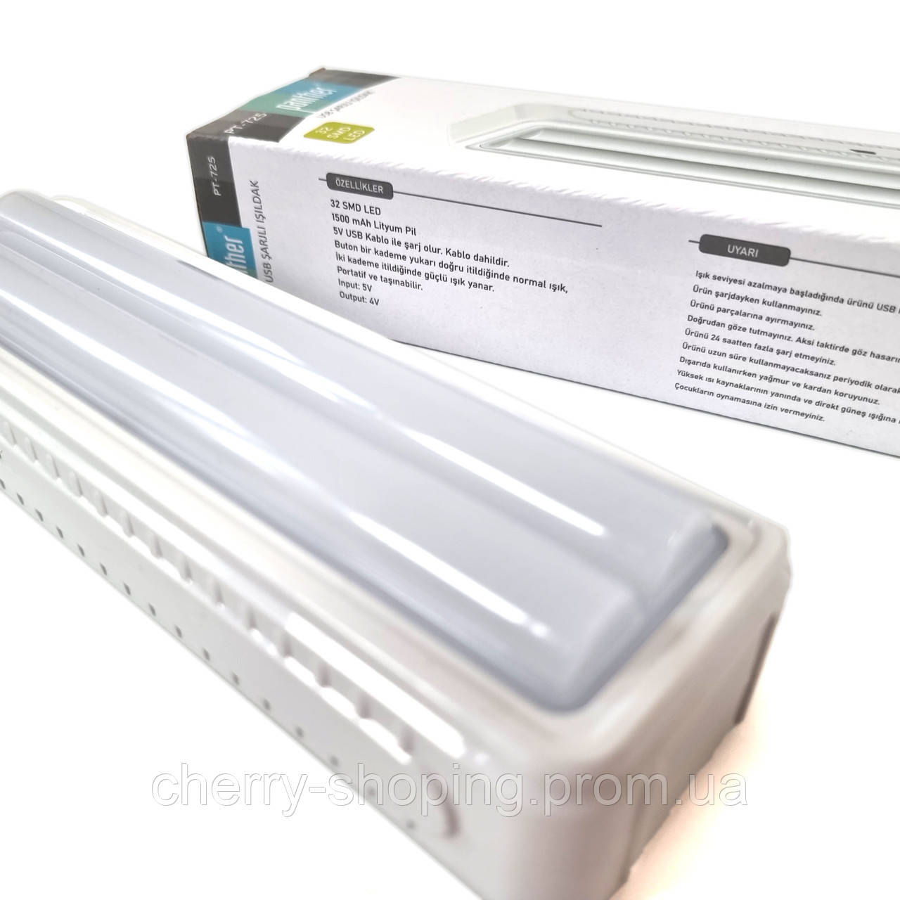 Аккумуляторный LED светильник панель аварийны фонарь переносной лампа свет светодиодный планка лед кемпинговый - фото 6 - id-p1978687412