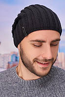 Мужская шапка-колпак «Флориан» Braxton черный 56-59