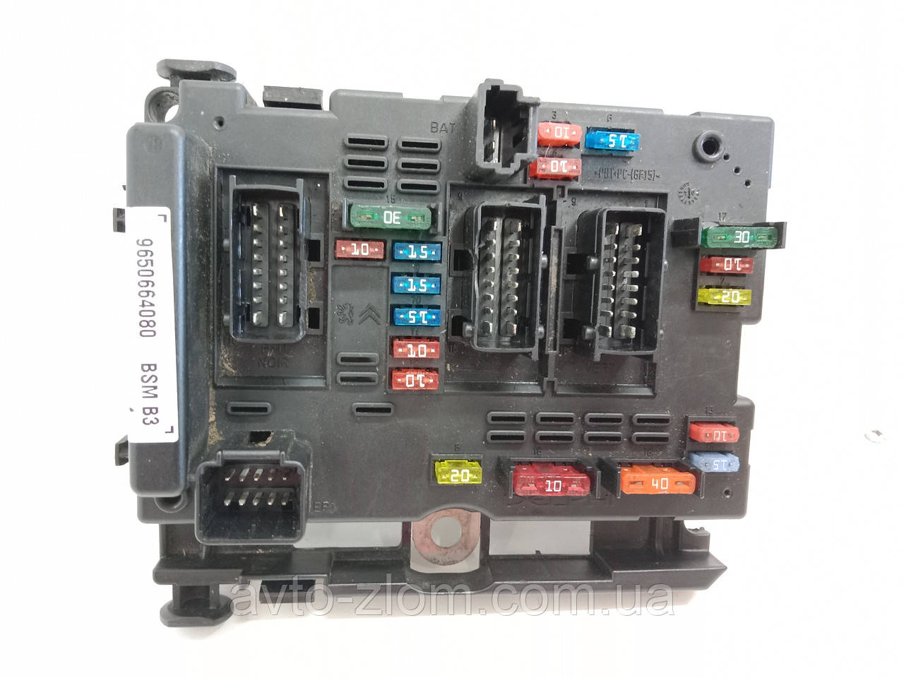 Блок комфорту BSM Peugeot 206, 307. Пежо 206, 307. 9650664080., фото 1