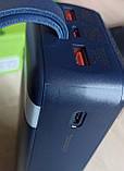 Remax RPP-522 (Blue, 30000 mA, QuickCharge, Ліхтарик 3 Вт, USB x 2 + TypeC x 1 ), фото 8